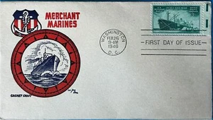  Cachet Craft Ken Boll 939 US Merchant Marines DC  - Picture 1 of 1
