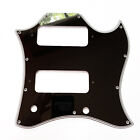Vintage Accurate Wide Bevel Pickguard 1966-1972 Gibson SG Special Black/White