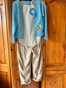 TU PETER RABBIT FANCY DRESS OUTFIT BLUE COSTUME 7-8 YEARS BNWT - Picture 1 of 5