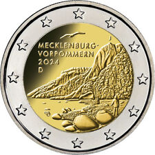 ALEMANIA 2 euro Alemania 2024 Estado Mecklenburgo Pomerania Occidental