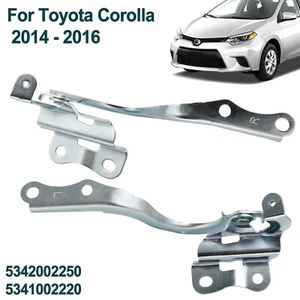 Pair Car Hood Hinge Driver Passenger Side LH RH For Toyota Corolla 2014~2016 US - Picture 1 of 9