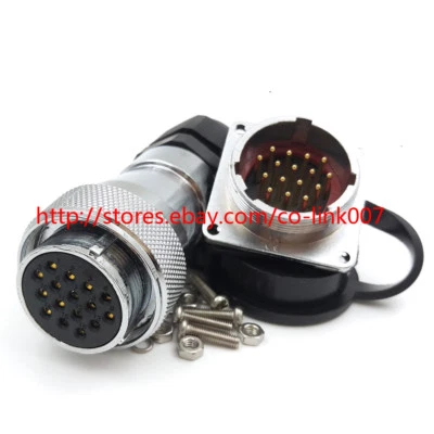 WS28 16pin Waterproof Connector, 10A LED panel light Connector Heavy Connector - Image 1 of 4