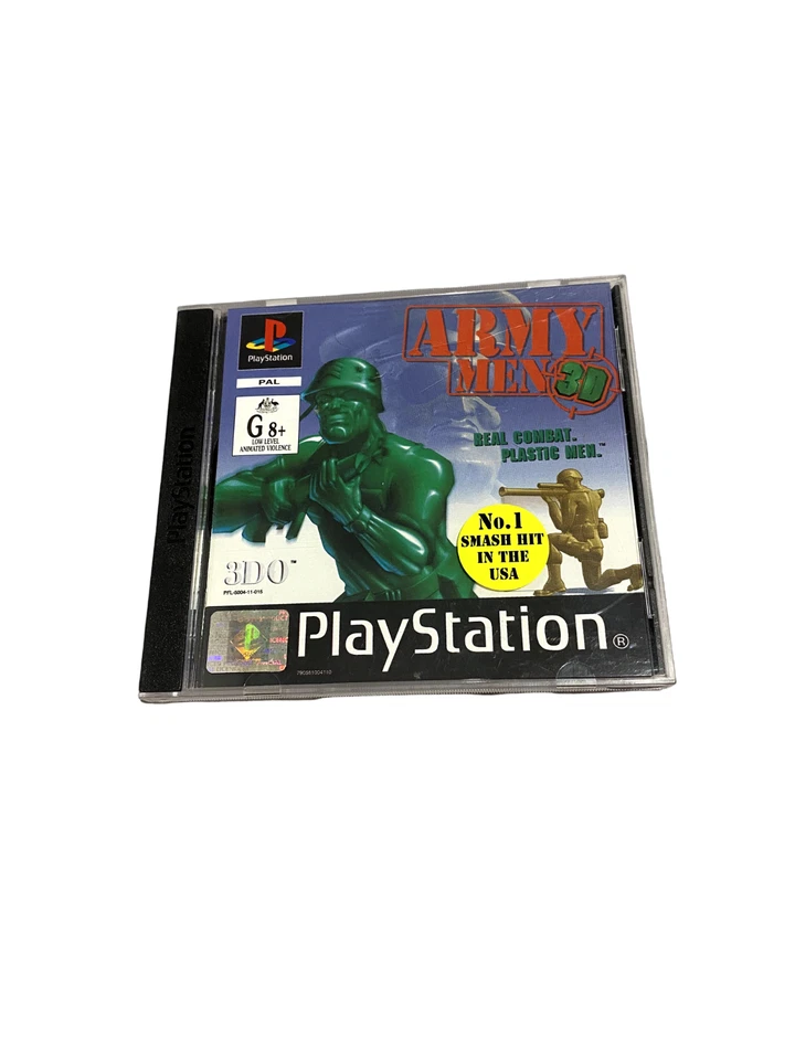 Army Men 3D | PS1 | Manual Included - PAL - AU Seller - Image 1 of 4