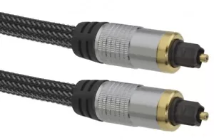 1m Toslink Kabel Optisches Audio Digital Spdif Audiokabel Digitalkabel Hifi - Bild 1 von 4