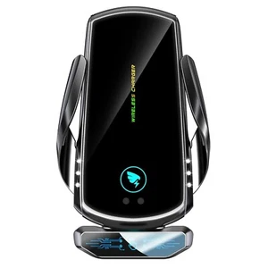 Kabelloses Autoladegerät 15W Qi Schnellladegerät Handyhalterung USB C - Zdjęcie 1 z 9