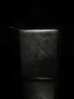 Estuche de transporte de cuero negro faisán nuevo en caja Foto 1 de 4