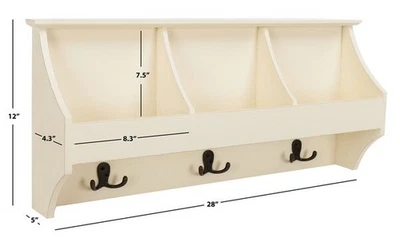 Safavieh DARCEY HANGING STRG WALL RACK, Reduced Price 2172763464 HAC5702C - Image 1 of 4