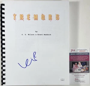 Kevin Bacon signiert Tremors komplettes Filmskript authentisches Autogramm JSA COA - Bild 1 von 1