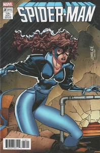 Spider-Man #18 X-Men Trading card Variant Edition Cover by Jim Lee 2017 NM - Picture 1 of 1