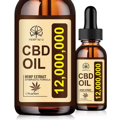 50Ml Natural Hemp Seed Oil To Reduce Knee Back Pain, Shoulders,better Sleep - Image 1 of 4