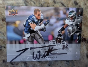 JASON WITTEN SIGNED Dallas Cowboys 2008 Upper Deck First Edition card# 40 w/COA - Picture 1 of 2