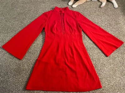 Jill Stuart Size 8 Apple Red Dress; New with Tags - Image 1 of 4
