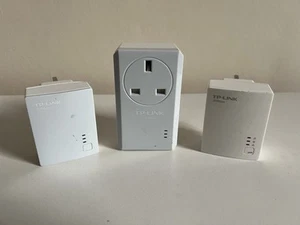 3x TP Link power line adapters AV500, models TL-PA411, TL-PA451, TL-PA211 - Zdjęcie 1 z 8