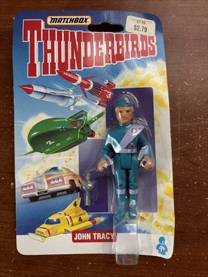Matchbox Thunderbirds 3.75' Action Figure - John Tracy - Brand New On Card - Image 1 of 4