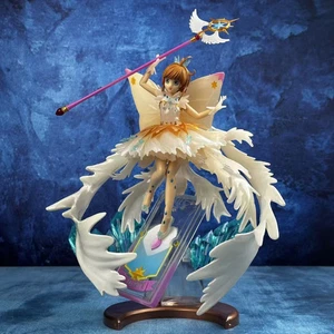 Captor de tarjetas de anime Sakura Kinomoto Sakura 32 cm figura modelo estatua figura de juguete - Imagen 1 de 20