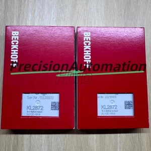 1 PIEZA Nuevo BECKHOFF KL2872* En Caja - Imagen 1 de 5