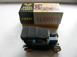 Corgi Classics #9013 1915 Ford Model T Near Mint 1960's w' Original Box + Insert - Picture 1 of 24