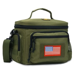 Lunch Box for Men, Tactical Lunch Bag MOLLE Webbing Leakproof Insulated Large... - Picture 1 of 7