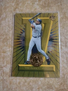 1997 Leaf Tony Clark Gold Leaf Stars DETROIT TIGERS 1980/2500 #28 - Picture 1 of 2