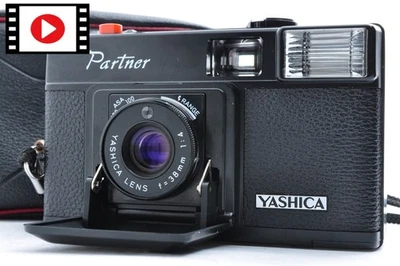 Yashica Partner 35mm Point & Shoot Film Camera w/ Case Near Mint from Japan - Image 1 of 4