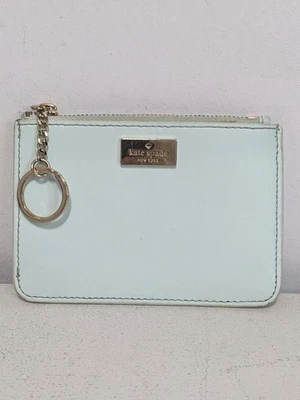 Kate Spade Laurel Way Bitsy Estuche para Tarjetas Monedero Llavero Bolsa Cartera, Azul Verde Foto 1 de 4