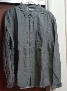 CAMISA EDDIE BAUER HOMBRE MANGA LARGA CORTE CLÁSICO ALGODÓN GRIS XL - Imagen 1 de 4