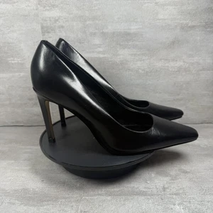Marc Fisher LTD Damenschuhe Größe 6,5 schwarz Leder spitz zulaufend Stiletto-Pumps - Bild 1 von 10