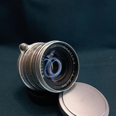 KMZ 1958 Baujahr! Objektiv Jupiter 8 f/2 50mm silber rot P Lens Mount M39... - Bild 1 von 4