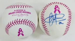 CARLOS MARTINEZ SIGNED PINK MOTHERS DAY BASEBALL ST LOUIS CARDINALS AUTOGRAPH K1 - Picture 1 of 1