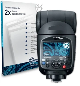 Bruni 2x Écran protecteur pour Canon Speedlite 470EX-AI Protecteur d'écran - Photo 1 sur 4
