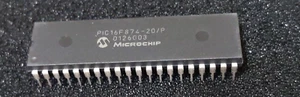 Microcontroladores Microchip PIC16F874-20P 8 bits - MCU 7KB 192 RAM 33 - Imagen 1 de 3