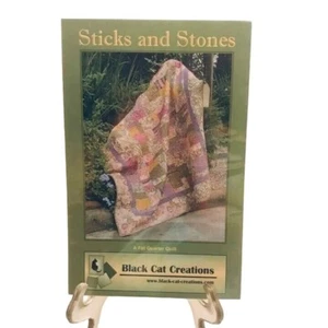#1560 Sticks and Stones Quilt SCRAFT Ohrmuster - Bild 1 von 2