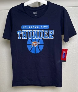 NBA Oklahoma City Thunder Boys' Short Sleeve Core T-Shirt Size M 10/12 - Picture 1 of 6