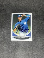 Nik Turley 2013 Bowman Chrome Mini #28 New York Yankees Auto Signed MILB RC Card
