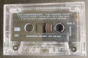 the Lemonheads car button cloth promo tape - Picture 1 of 2