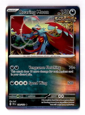 Roaring Moon 109/162 Sv05: Temporal Forces Holo - Image 1 of 3