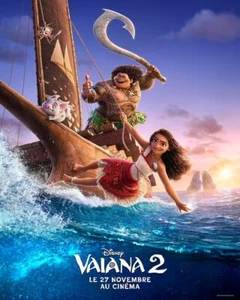 VAIANA 2 - Affiche Cinéma - Poster du Film d'Animation - Dessin Animé Disney - Photo 1/1
