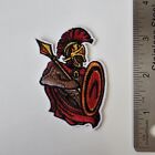 SPARTAN WARRIOR ROMAN EMPIRE SPEAR & SHIELD P84 PATCH BADGE EMBROIDERY