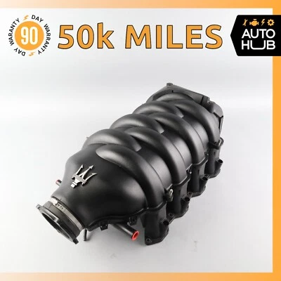 04-19 Maserati Quattroporte GranTurismo Motor Colector de admisión de aire OEM 50k Foto 1 de 4