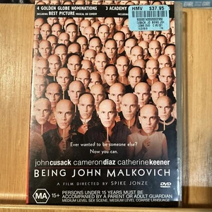 Being John Malkovich DVD Region 4 Pal (S6.3) - Picture 1 of 2