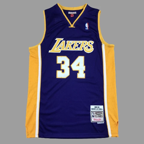 Los Angeles Lakers Shaquille O'Neal #34 Shaq Champion Jersey Cover