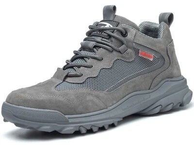 Botas de trabajo para hombre Puntera compuesta Zapatos de seguridad Tenis industriales ligeros Foto 1 de 4