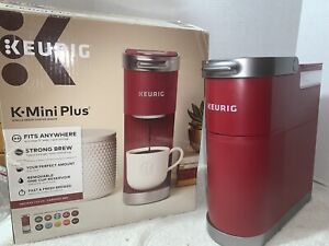 Keurig K Mini Plus Single Serve Coffee Maker - Cardinal Red 6-12oz New Openbox