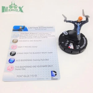 Heroclix The Flash Set Captain Boomerang (Owen) #206 Gravity Feed figura con tarjeta! - Imagen 1 de 1