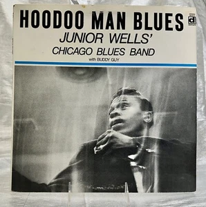 LP: Junior Wells' Chicago Blues Band w/ Buddy Guy, Hoodoo Man Blues, Delmark Rec - Picture 1 of 4