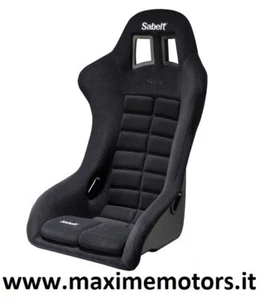 Sedile SABELT GT3 FIA 2025 monoscocca in vetroresina rally pista salite drifting - Imagen 1 de 2