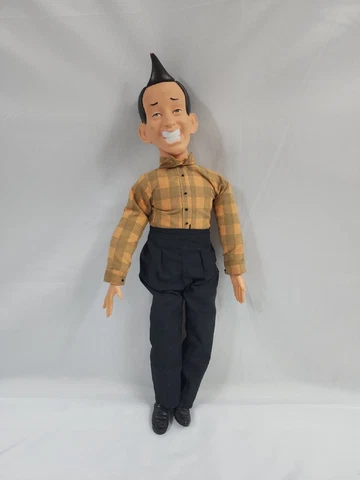 Vintage Talking Pull String Doll 18" ED GRIMLEY 1988 Martin Short Works Rare Cover
