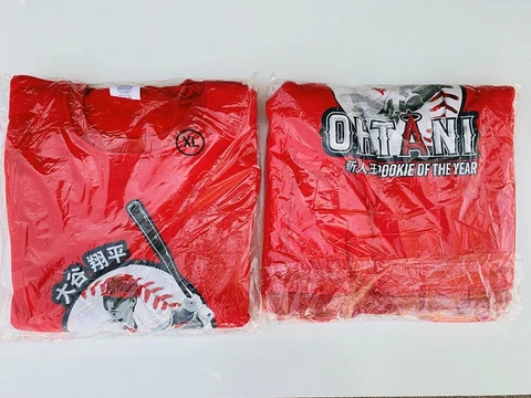 2019 Ohtani Sweatshirt Promo Angel Stadium Giveaway Cover
