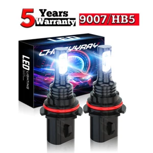 2X HB5 9007 Hi/Low LED Headlight Bulbs Kit for Ford F 150 F 250 F 350 Super Duty - Picture 1 of 20