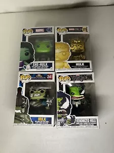 Hulk Funko Pop Lot Of 4! - Picture 1 of 6
